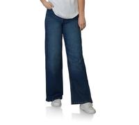 DENIMFY Jeans Damen Stretch Weites Bein DFPaula High Waist Wide Leg | Jeanshose Hose Denim Schwarz Blau S M L XL XXL