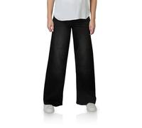 DENIMFY Jeans Damen Stretch Weites Bein DFPaula High Waist Wide Leg | Jeanshose Hose Denim Schwarz Blau S M L XL XXL