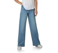 DENIMFY Jeans Damen Stretch Weites Bein DFPaula High Waist Wide Leg | Jeanshose Hose Denim Schwarz Blau S M L XL XXL