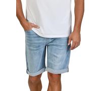 DENIMFY Jeans Shorts Herren Stretch Kurz Regular Fit DFAri Kurze Hose | Sommer Denim Einfarbig Grau Blau 31 32 33 34 36 38 40 42 44 46