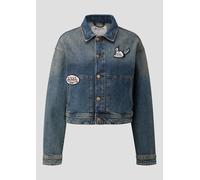 Denimjacke mit Patches | QS x Von Dutch S blau 2175589.53Z9.S