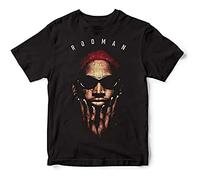 Dennis Rodman T-Shirt Vintage Style Homage Tee White Yellow Black Red Mens Women T Shirt 100% CottonM