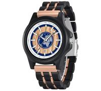 Dentily Herren-Holzuhren, Datumsanzeige, Quarzuhr für Männer, handgefertigte Holz-Armbanduhr, lässig, leicht, Holz und Edelstahl, männliche Uhr