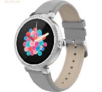 Denver Smartwatch SWC-342GR – Fitnessuhr 2 Zoll Bluetooth Multisport-Funktion – Grau