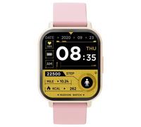DENVER SWC-176RO Rose - Bluetooth Smart Watch with health sensors & call function
