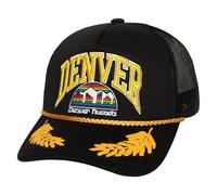Denver Nuggets NBA Mitchell & Ness Gold Leaf Trucker Cap HWC