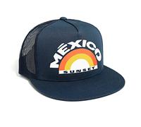 DEPARTED Herren Mesh Trucker Hat mit Print/Motiv - Snapback Cap - No. 256, Coastal Navy