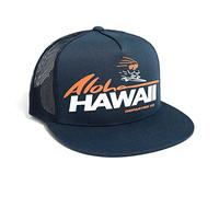 DEPARTED Herren Mesh Trucker Hat mit Print/Motiv - Snapback Cap - No. 291, Coastal Navy