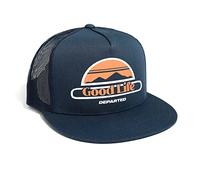 DEPARTED Herren Mesh Trucker Hat mit Print/Motiv - Snapback Cap - No. 311, Coastal Navy