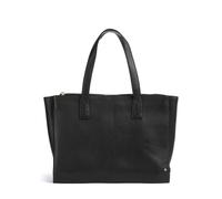 Depeche Golden Chic Shopper schwarz, Leder, Damen