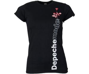 Depeche Mode - Damen T-Shirt Violator Side Rose - schwarz S