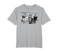 Depeche Mode Dave Gahan Eine tolle Belohnung Berliner Mauer 1984 T-Shirt, Herren Große Größen, Grau Meliert, 3X Tall