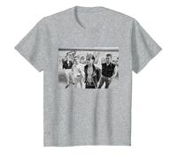 Depeche Mode Dave Gahan Eine tolle Belohnung Berliner Mauer 1984 T-Shirt, Kinder, Grau Meliert, 152