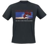 Depeche Mode Music for the masses T-Shirt schwarz in L