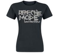 Depeche Mode People Are People Frauen T-Shirt schwarz S 100% Baumwolle Band-Merch, Bands