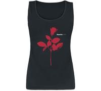 Depeche Mode Rose Frauen Top schwarz S 100% Baumwolle Band-Merch, Bands, Nachhaltigkeit