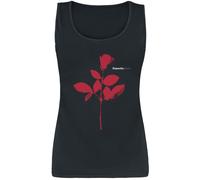 Depeche Mode Rose Top schwarz in M