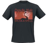 Depeche Mode Speak & Spell Männer T-Shirt schwarz 4XL 100% Baumwolle Band-Merch, Bands, Nachhaltigkeit