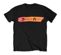 Depeche Mode T Shirt Enjoy The Silence Global Spirit Tour Rot Band Logo XXL
