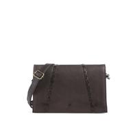 Depeche Tailors Stitch Umhängetasche dunkelbraun, Leder, Damen