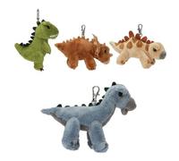 DEPESCHE 0013393 Dino World Plüschdino Anhänger, sortiert