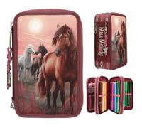 Depesche 0013680 Miss Melody 3 Fach Federtasche DREAMLAND