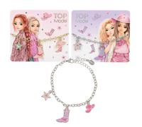 DEPESCHE 0013847 TOPModel Armband mit Charms COWGIRL, sortiert