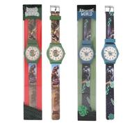 DEPESCHE 0013921 Dino World Silikon-Armbanduhr, sortiert