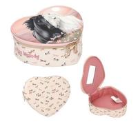 DEPESCHE 0013969 Miss Melody Mini-Schmuckschatulle in Herzform BLOSSOM PONY