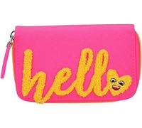 Depesche 10184-pink Portemonnaie Kindergeldbörse TOP Model Serie Hello Farbe Pink/Gelb