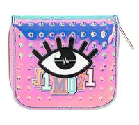 Depesche 10312 - Portemonnaie mit Reißverschluss und Druckknopf, Lisa und Lena J1MO71, holo