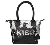 Depesche Trend LOVE Handtasche Streichpaillette schwarz Kiss & Lips (Verkauf durch ''Schreib- & Spielwaren Michael Mathäs e.K.'' auf duo-shop.de)