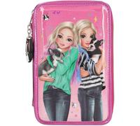 Depesche 10689 TOPModel 3-fach Federtasche Friends Hund pink