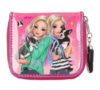 Depesche 10767 TOPModel - Portemonnaie im Friends Hund pink Design, Geldbörse mit Fächern für Münzen, Scheine und Karten, ca. 3 x 12 x 10 cm