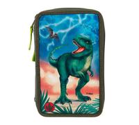 Depesche 11288 Dino World 3-Fach Federtasche LED