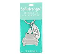 Depesche 11343-002 Schutz-Engel Schlüssel-Anhänger für Männer und Frauen aus Metall, Glücksbringer für Auto-Fahrer, ideal als kleines Geschenk für die Liebsten unterwegs