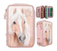 Depesche 11773 Miss Melody 3-Fach Federtasche ROMANTIC