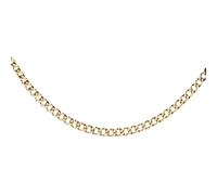 Depesche 11783-006 Halskette aus großen Links, vergoldet, variabel in der Länge tragbar (42 cm + 5 cm), ideal als kleines Geschenk
