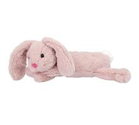 Depesche 11874 Princess Mimi - Plüsch-Schlamper Hase Nelly mit kuschligem Fell in hellem Rosa, pinker Nase, einem weißen Stupsschwänzchen und langen Ohren, Federmäppchen mit großem Reißverschlussfach