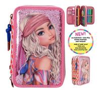 DEPESCHE 11977 TOPModel 3-Fach Federtasche SEVENTIES