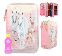 Depesche 12241 Miss Melody 3-Fach Federtasche SUNDOWN