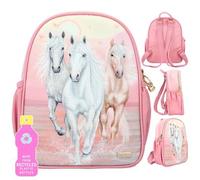 Depesche 12243 Miss Melody Sundown-Rucksack für Kinder in Rosa, Tasche mit verstellbaren Trägern, Mehrfarbig
