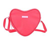 Depesche 12257 TOPModel One Love-Tasche in Herzform für Kinder, rotes Täschchen mit verstellbarem Tragegurt und Frontfach, Mehrfarbig