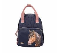 Miss Melody - Backpack with quilting NIGHT HORSES ( 0412512 )