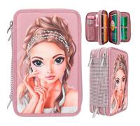 TOPModel - Triple Pencil Case GLITTER QUEEN ( 0412522 )