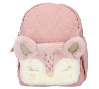 Depesche 12573 Princess Mimi Wild Forest - Rucksack mit Plüsch, Reh-Gesicht und Ohren, Täschchen mit Reißverschluss