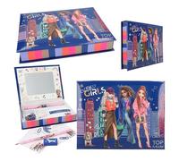 Depesche Schreibwarenbox TOPModel City Girls – inkl. Bleistifte, Radiergummi & Notizzettel