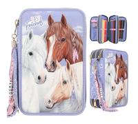 Depesche 12760 Miss Melody 3-Fach Federtasche BANDANA