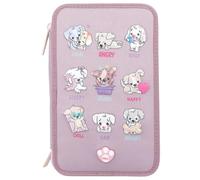 TOPModel 3-Fach Federtasche LED Hunde Stimmungsbarometer