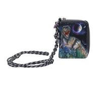 Depesche Unisex Dino World Portemonnaie Galaxy Reisezubehör-Brieftasche, Dunkelblau